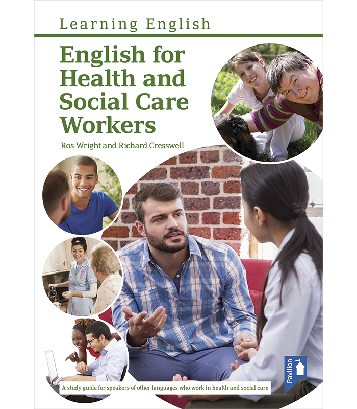 Cover of the book - English for Health and Social Care Workers - Learning English