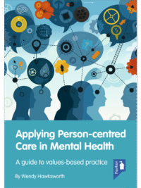 Cover of the book - Applying Person-centred Care in Mental Health - A guide to values-based practice