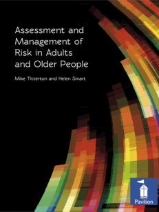Cover of the book - Assessment and Management of Risk in Adults and Older People - Mike Titterton and Helen Smart