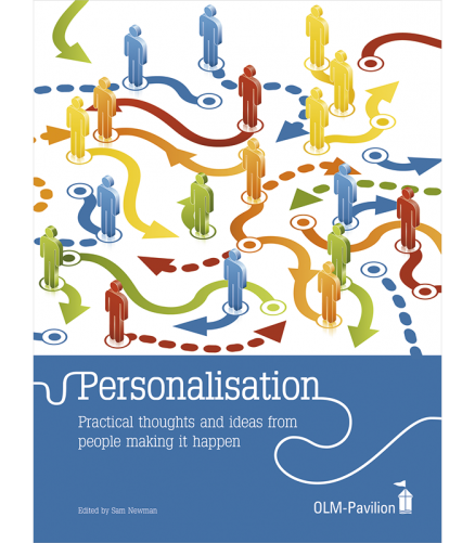 Cover of the book - Personalisation - Practical thoughts and ideas from people making it happen