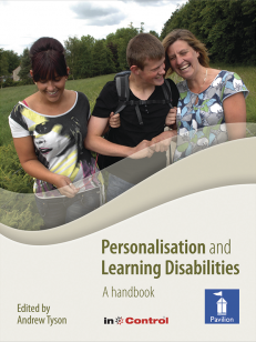 Cover of the book - Personalisation and Learning Disabilities - A handbook