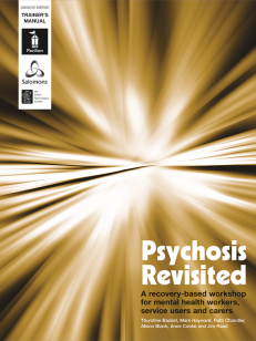 Cover of the book - Psychosis Revisited 2nd edition - A recovery-based workshop for mental health workers, service users and carers