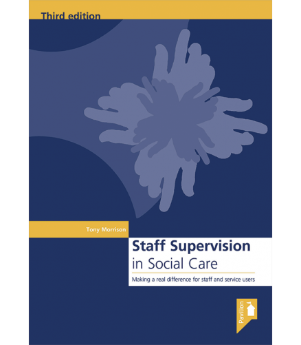 Cover of the book - Staff Supervision in Social Care - Making a real difference for staff and service users