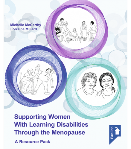 Cover of the book - Supporting Women with Learning Disabilities Through the Menopause - A Resource Pack
