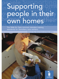 Cover of the book - Supporting people in their own homes