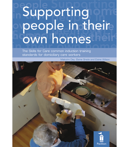 Cover of the book - Supporting people in their own homes