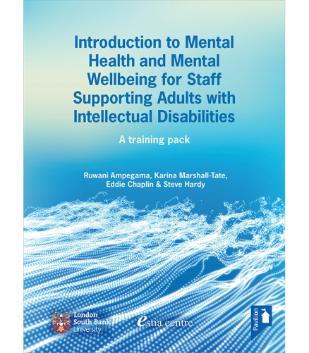 Cover of the Book - Introduction to Mental Health and Mental Wellbeing for Staff Supporting Adults with Intellectual Disabilities