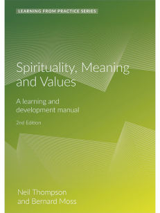 Cover of the book - Spirituality, Meaning and Values - Learning From Practice Series