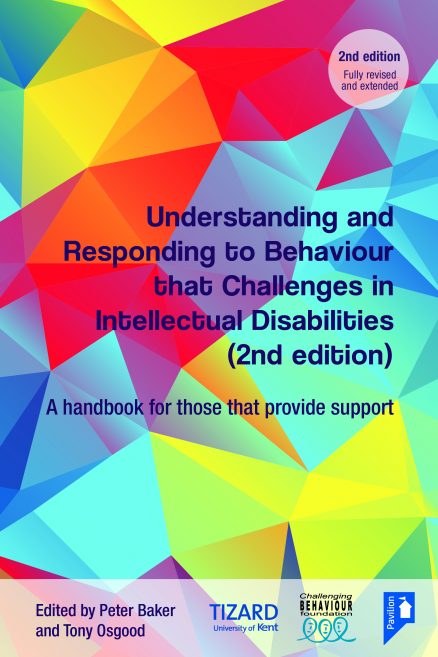 Cover of the book - Understanding and Responding to Challenging Behaviour - A handbook for those that provide support