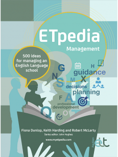 Cover of the book - ETpedia Management - 500 ideas for managing an English Language school