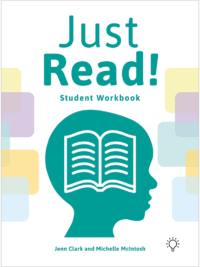 Cover for the book - Just Read! Student Workbook