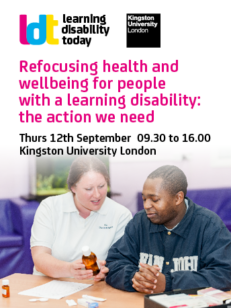 LDT London Event 2024: Refocusing health and wellbeing for people with a learning disability: the action we need